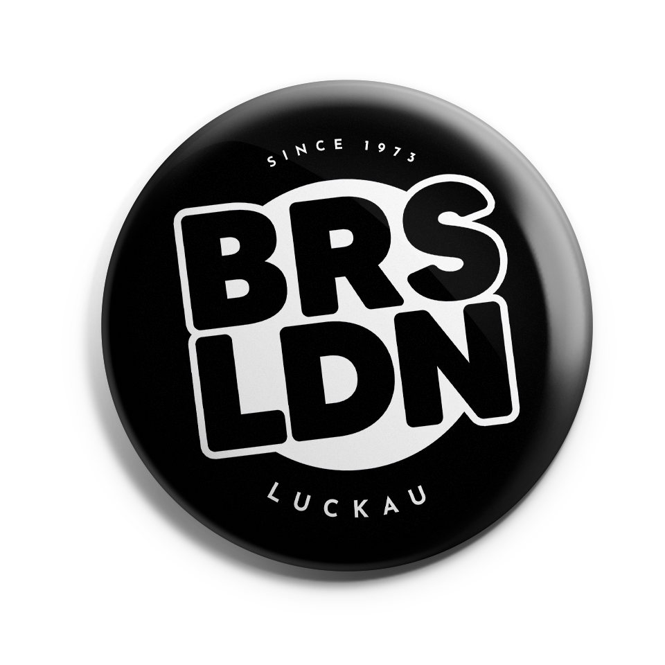 BRSLDN BW Logo Pin