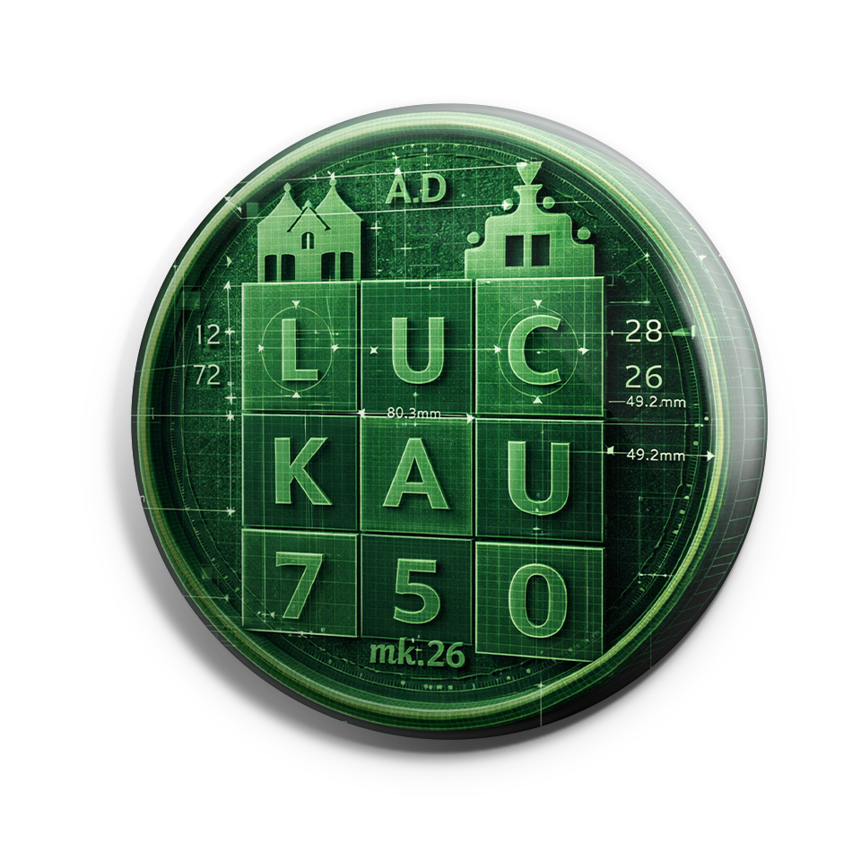 Luckau LC750 X-Ray Logo Pin