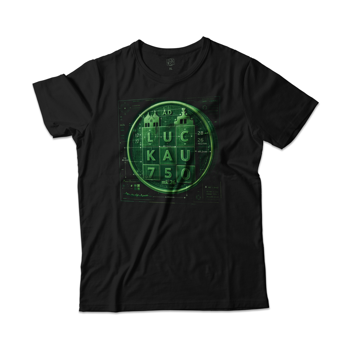 Luckau LC750 XRAY Medal Tee Black