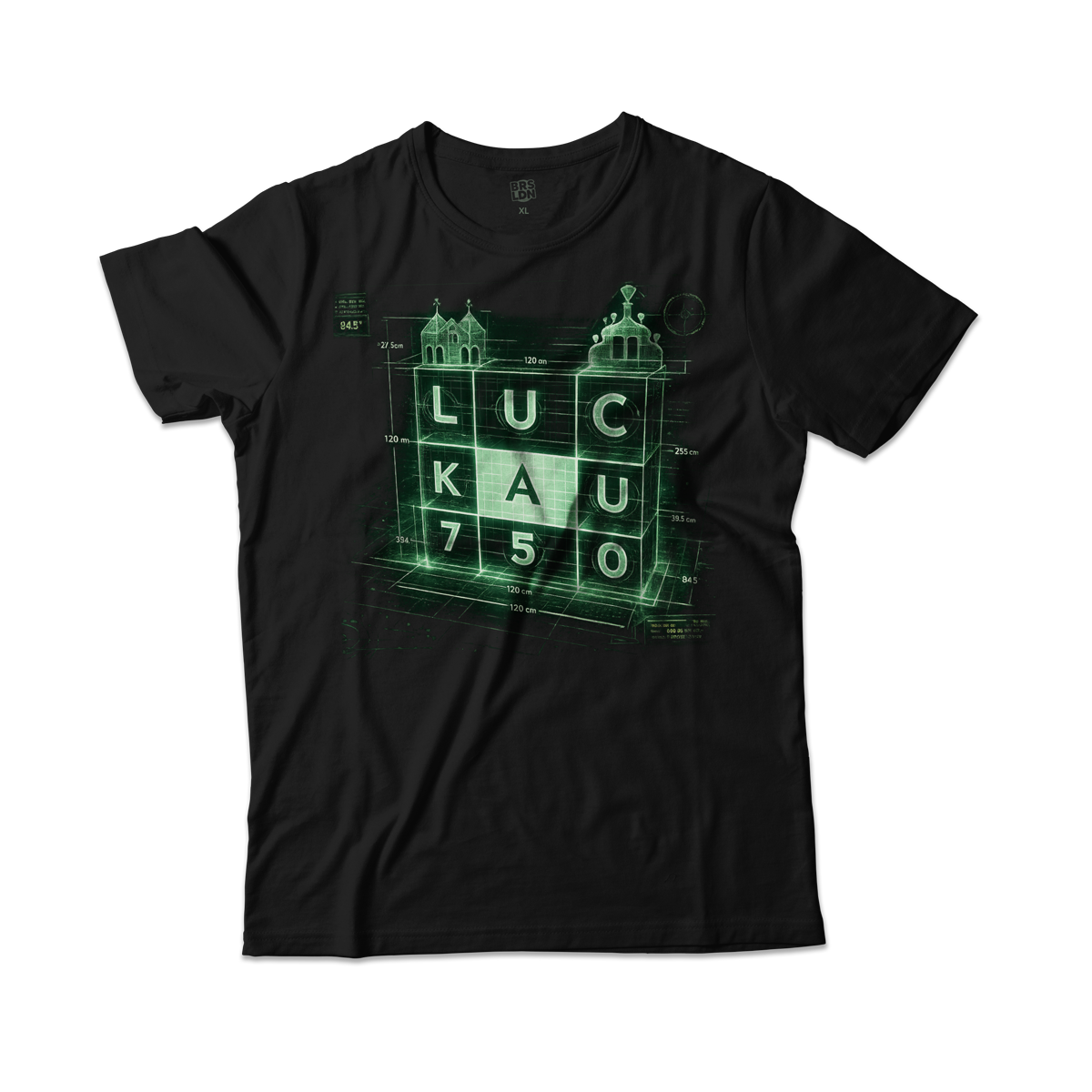 Luckau LC750 XRAY Boxes Tee Black